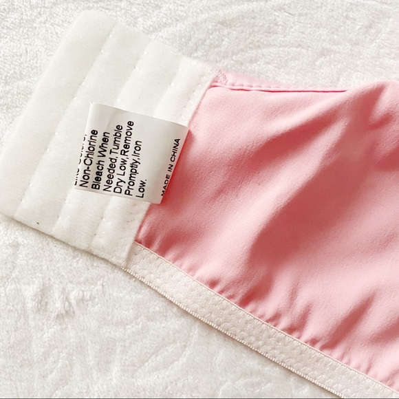 Pink Satin Cropped Bustier Top - Picture 6 of 9